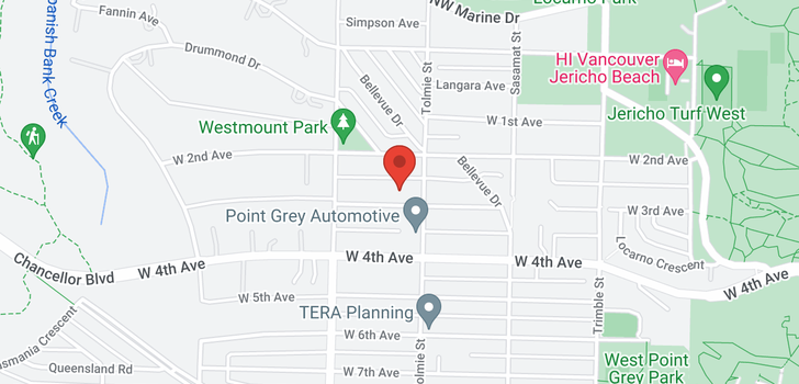 map of 4619 W 3RD AVENUE
